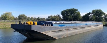 stock inland barge